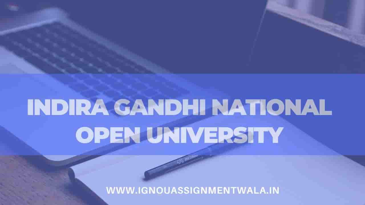 Read more about the article Indira Gandhi National open university,IGNOU