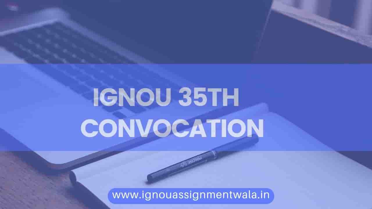 You are currently viewing IGNOU convocation