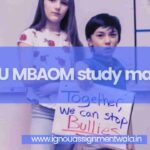 IGNOU MBAOM study material