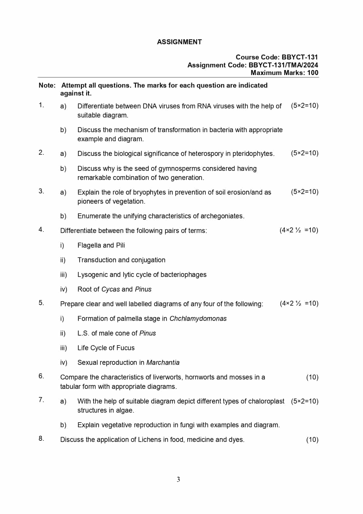 IGNOU BBYCT 131 EM SOLVED ASSIGNMENT 2023-24