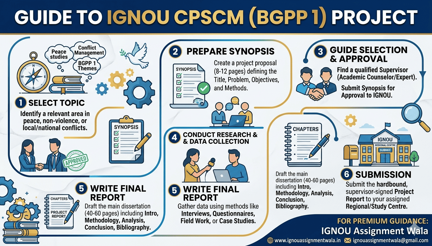 Read more about the article HOW TO MAKE IGNOU CPSCM (BGPP 1) PROJECT ?