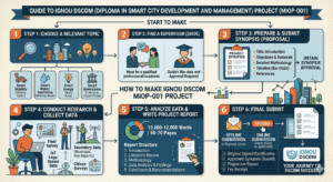 HOW TO MAKE IGNOU DSCDM  MIOP-001  Project  ? create image now
