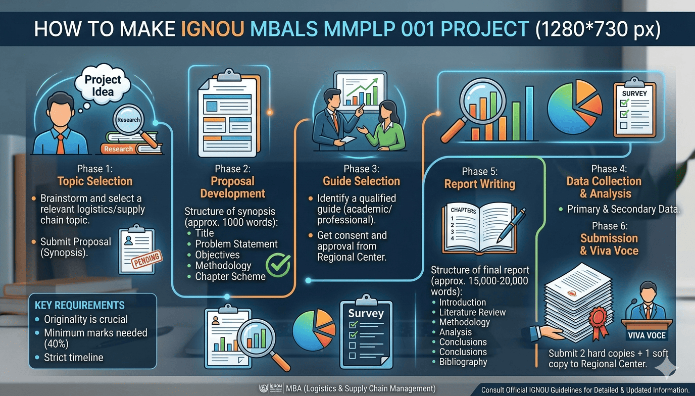 You are currently viewing HOW TO MAKE  IGNOU MBALS Project  MMPLP 001  ? Complete Guide to IGNOU MBALS Project on MMPLP 001 – With Topics, Format and Samples
