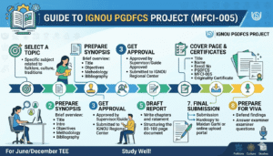 How to Make IGNOU PGDFCS MFCI 005 Project ? 